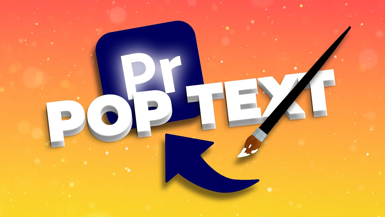 Premiere icon on an orange-red gradient and 3D “Pop” text — tool for repurposing content.