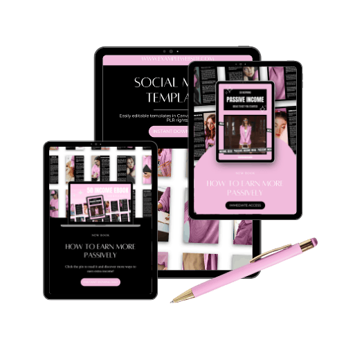 Marketing-ready social media templates for MRR and PLR