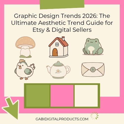 Graphic Design Trends 2026 Guide for Etsy and Digital Sellers