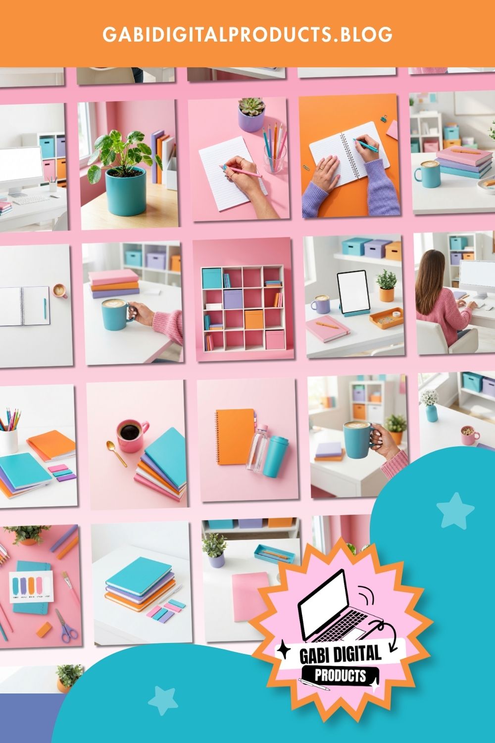 62 Stock Photos for Teachers - styled stock photo grid preview