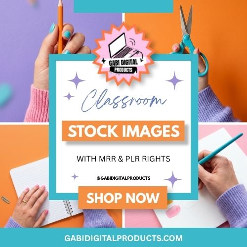 Classroom Stock Images with MRR and PLR Rights