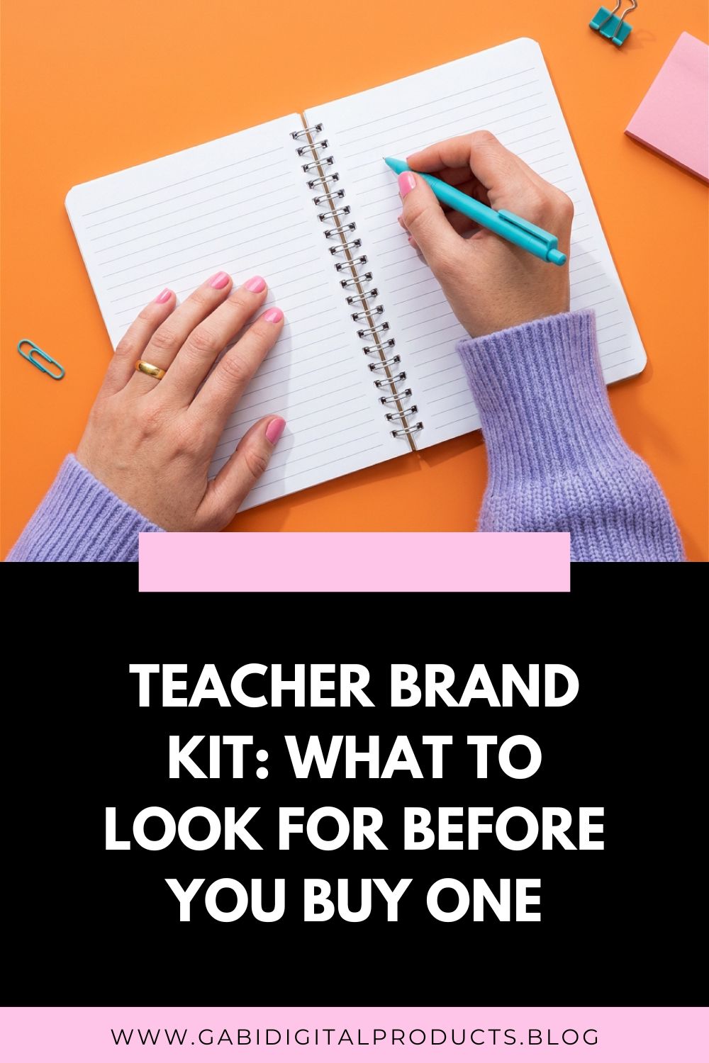 Teacher Brand Kit: What to Look for Before You Buy One